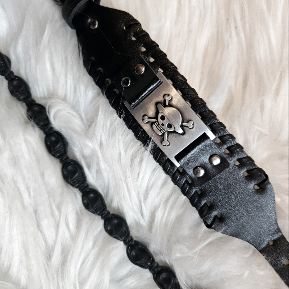 MENS Skull Bracelets Bundle‎